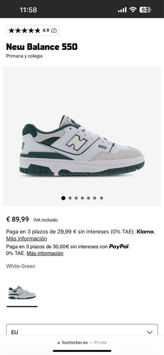 Zapatillas new balance
