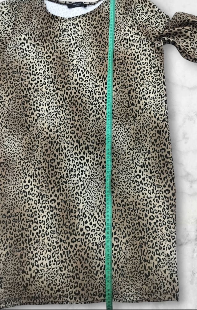 Abito animalier leopardato Piazza Italia