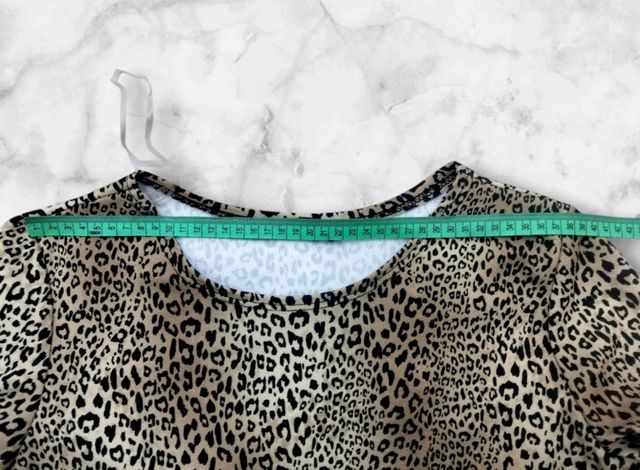 Abito animalier leopardato Piazza Italia