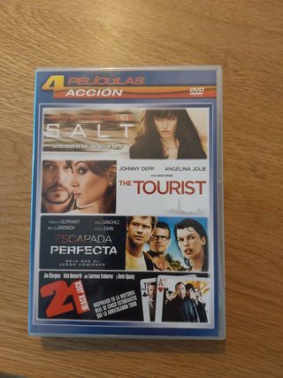 DVD'S 4 películas de acción