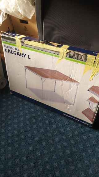 Mesa plegable de camping