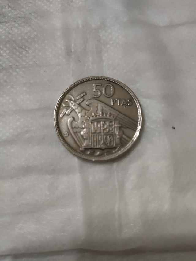 50 Pesetas del 1957