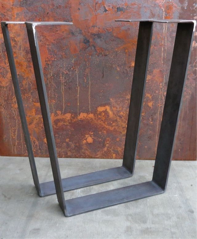 Patas de hierro a medida mesa y muebles 