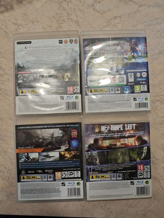 Lotto giochi ps3