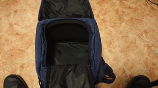 Mochila transporte cámara reflex.