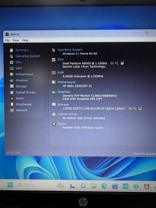 Portátil HP 15s fq0028na