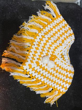 PONCHO NIÑO CROCHET
