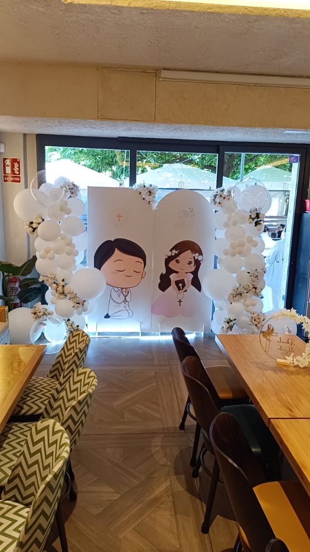 Decoración con globos