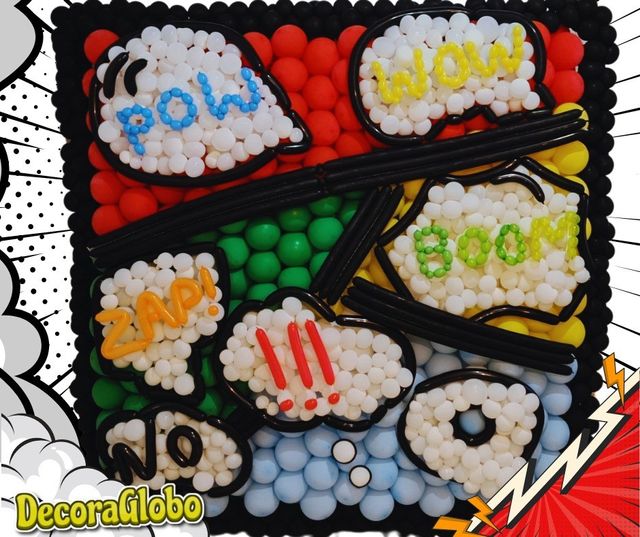 Decoración con globos