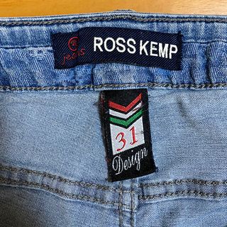 Ross Kemp Jeans Blu 31 / 45 Streetwear Strappato