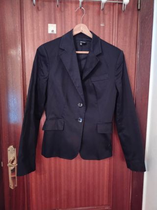 Chaqueta de Zara Americana color negro