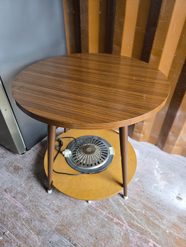 MESA CAMILLA CON ESTUFA...TLF.683469031