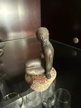 Figura Sirena de bronce