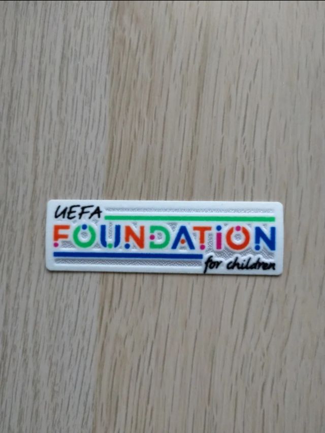 Parche UEFA FOUNDATION 