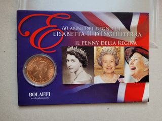 Moneta Regno Uunito One Penny 1967