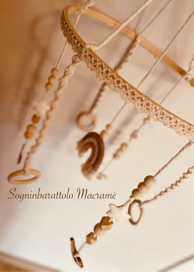 Giostrina macramè