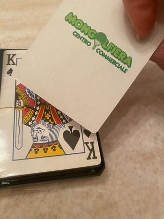 Carte da gioco burrago/ramino