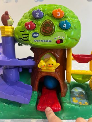 Arbol tobogan preescolar Vtech educativo