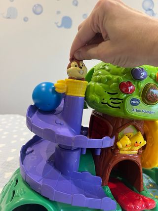 Arbol tobogan preescolar Vtech educativo