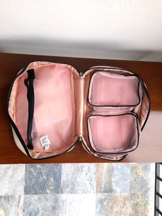 Neceser Maletin Kanebo Vintage Rosa