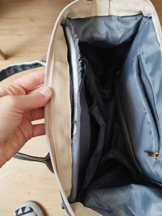 Mochila bebe con cuna