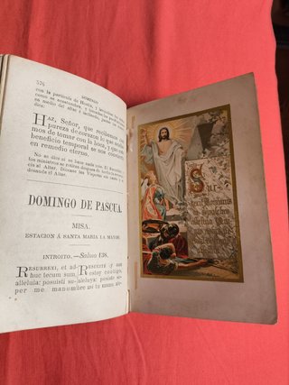 ANTIGUO DEVOCIONARIO EUCOLOGIO ROMANO 1877