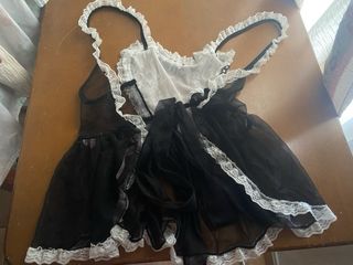 maid Lace Teddy talla XS Sugar Thrillz / Dollskill