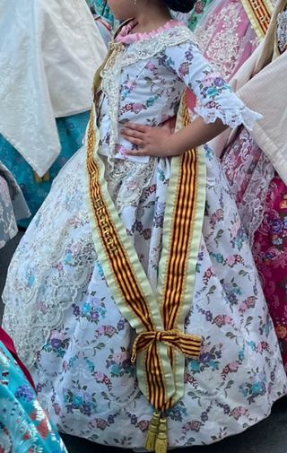 Traje fallera niña 6 7 años