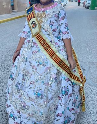 Traje fallera niña 6 7 años