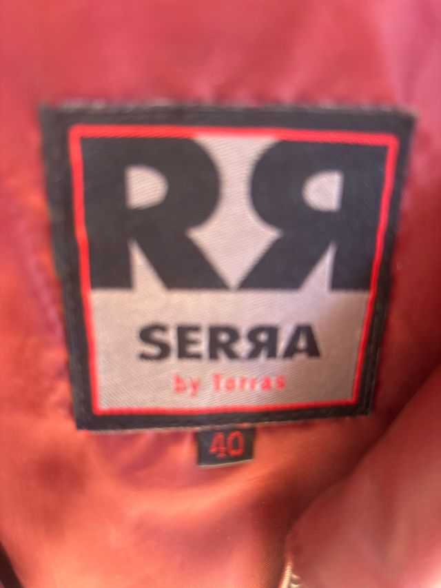 Cazafora cuero mujer