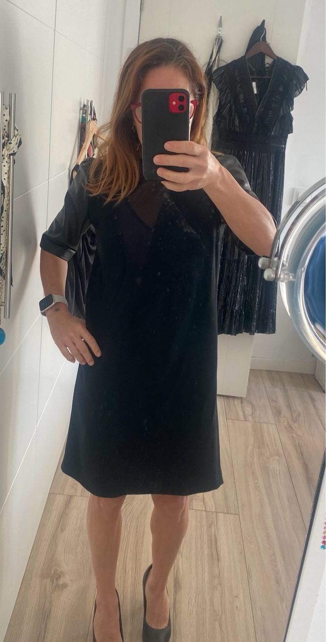 Vestido negro Miu Miu