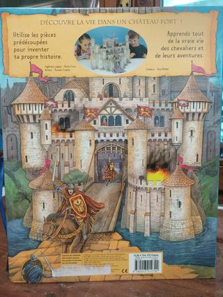 Libro cavalieri medievale 3D