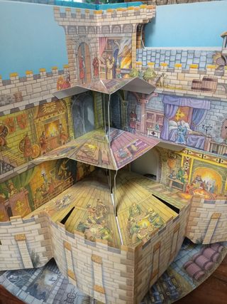 Libro cavalieri medievale 3D