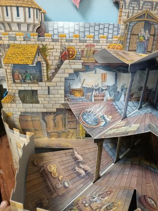 Libro cavalieri medievale 3D