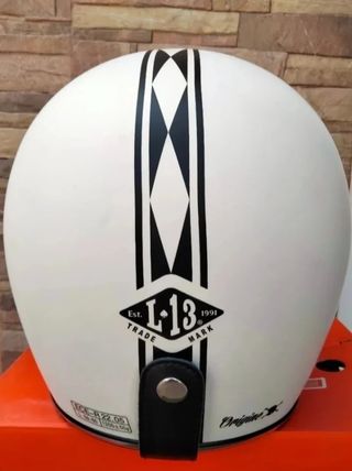 Pareja cascos moto  Lucky 13