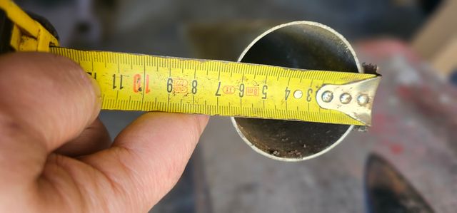 Tubo acero inoxidable.