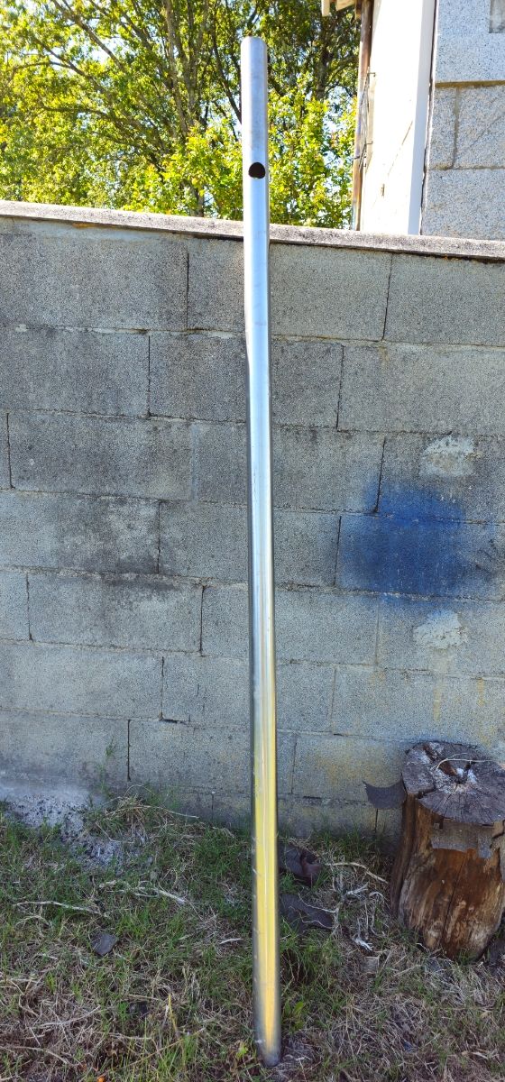 Tubo acero inoxidable.