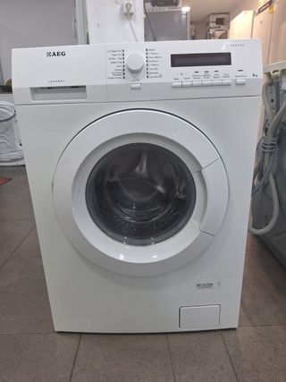 Lavadora AEG 8kg carga frontal