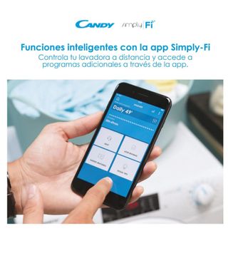 Lavadora CANDY 10kg carga frontal