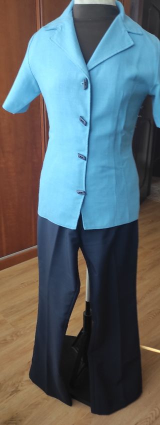 Fato de calça e casaco