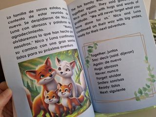 Cuento bilingüe español-inglés