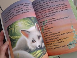 Cuento bilingüe español-inglés