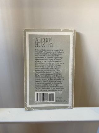 Un mundo feliz, Aldous Huxley