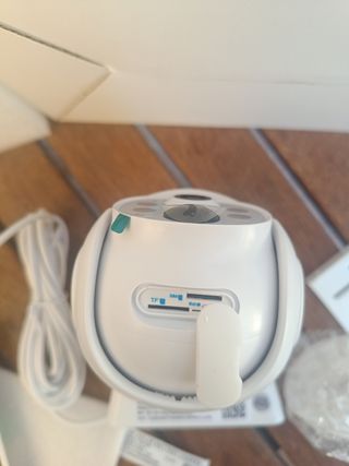 Hiseeu cámara con panel solar