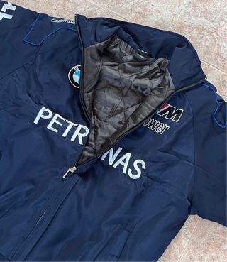 Chaqueta Vintage BMW Sauber F1 Team Retro Azul
