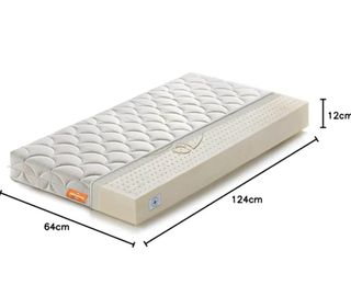 Materasso lattice bambini marcapiuma 64x124