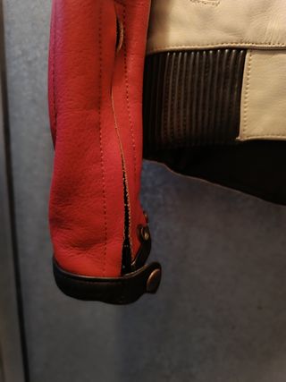 Chaqueta moto mujer