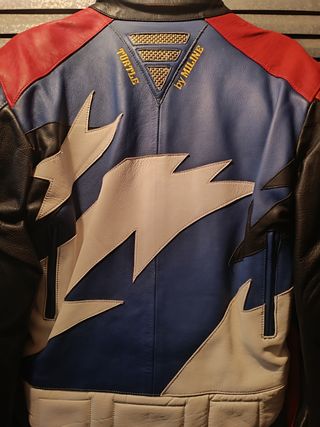 Chaqueta moto mujer