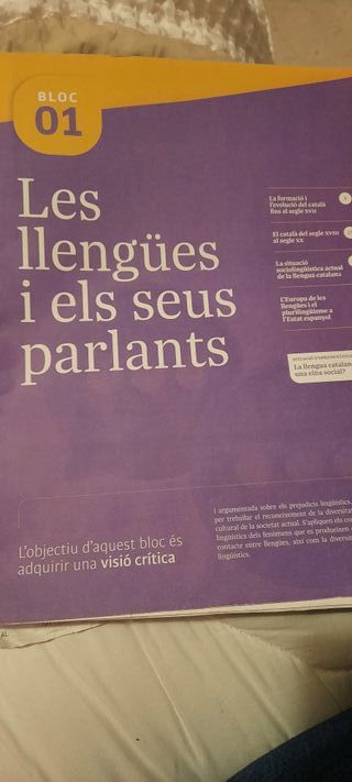 Libro de catalan 1 bachiller sin taps
