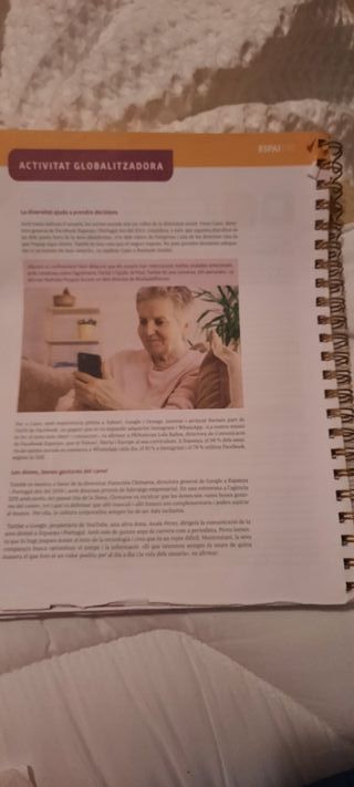Libro de catalan 1 bachiller sin taps